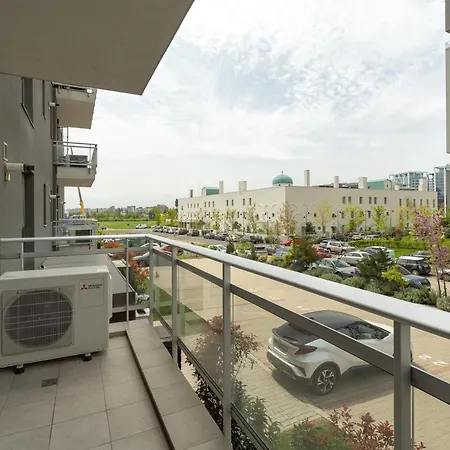 Belvedere Sky Modern 2br דירה בוקרשט